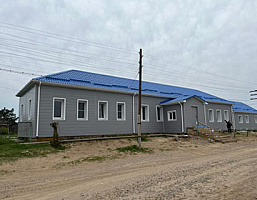 Больницы в Астраханской области реконструировали материалами «Металл Профиль»