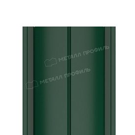 Штакетник металлический МЕТАЛЛ ПРОФИЛЬ ELLIPSE-T 19х126 NormanMP (ПЭ-01-6005-0.5)