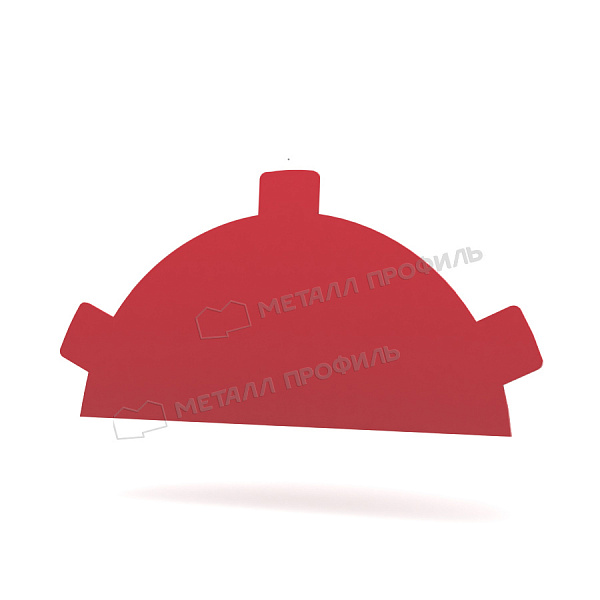 Заглушка конька круглого простая NormanMP (ПЭ-01-3011-0.5) ― купить по доступным ценам ― 200 тнг. ― в Шымкенте.